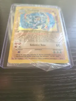 1999 Pokemon Base Set 1ST EDITION MACHAMP 8/102 Holo - FACTORY SEALED WOTC - Image 2