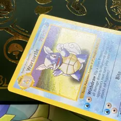 Pokemon TCG - Wartortle - 42/102 - Uncommon (Shadowless) - Base LP - - Image 3
