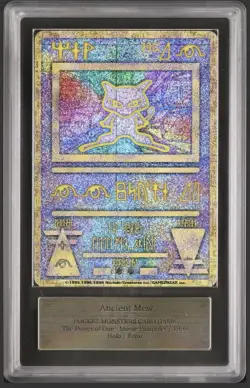 ARS 10 Pokemon Card ANCIENT MEW " NINTEDO " ERROR 1999 PROMO Japanese - Image 1