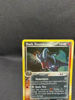 Pokemon TCG: EX Team Rocket Returns Rare Holo: Dark Houndoom 5/109 LP - Image 2