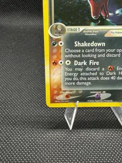 Pokemon TCG: EX Team Rocket Returns Rare Holo: Dark Houndoom 5/109 LP - Image 5