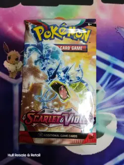 🔥 VERY HEAVY 🔥 22.9 Grams Scarlet And Violet Base Pokemon TCG Booster Pack - Image 4
