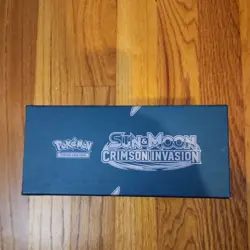 1 EMPTY TCG Crimson Invasion ETB Pokemon Elite Trainer Box, Sun & Moon - Image 5