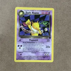Pokemon Card - Dark Hypno Team Rocket 26/82 Rare NM - Image 1