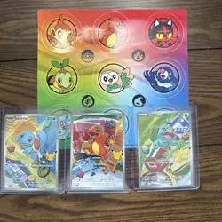 Pokemon First Partner Illustration Collection Series 1 Promos Set 3 Cards Kanto - Image 1