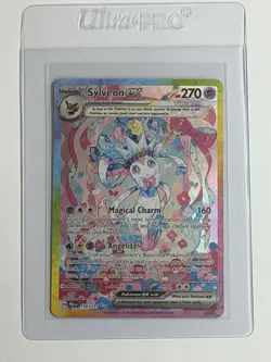 Sylveon ex 156/131 Special Illustration Rare (SIR) Prismatic Evolutions English - Image 1
