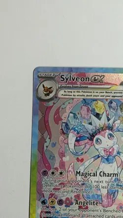 Sylveon ex 156/131 Special Illustration Rare (SIR) Prismatic Evolutions English - Image 3