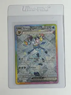 Pokemon Glaceon EX 150/131 Prismatic Evolutions Special Illustration Rare (SIR) - Image 1