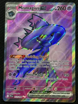 Pokemon Mismagius ex 112/094 Me02: Phantasmal Flames Ultra Rare Holo 260HP Card - Image 1