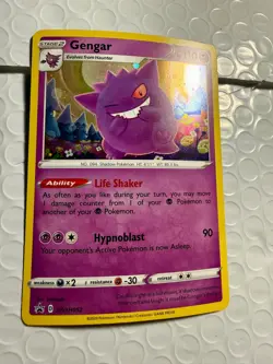 Gengar SWSH052 SWSH: Sword & Shield Promo Cards Holo Pokemon Card - Image 2