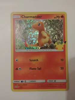 Pokemon TCG - Charmander 9/25 McDonald's 25th Anniversary Holo - Near Mint - Image 1