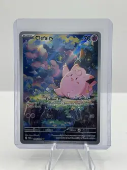 2026 Pokemon POR EN Perfect Order #094 Clefairy Illustration Rare - Image 1
