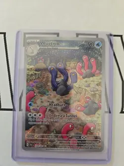 Pokemon TCG Wugtrio 224/091 Paldean Fates- Illustration Rare- Pack Fresh - Image 1