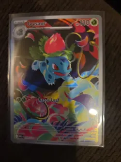 Pokemon TCG Ivysaur Holo Illustration Rare Card 134/132 Nm/Mint - Image 4