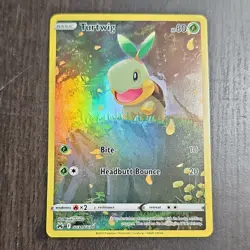 Pokemon Turtwig Full Art Ultra Rare Holo GG31/GG70 Crown Zenith 80 HP - Image 1