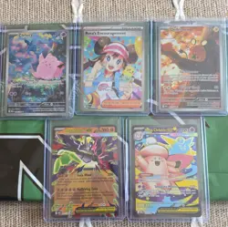 Pokemon Perfect Order Lot Rosa’s Encouragement SIR, Clefairy/Dedenne IR. NM! - Image 1