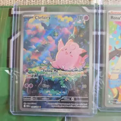 Pokemon Perfect Order Lot Rosa’s Encouragement SIR, Clefairy/Dedenne IR. NM! - Image 2