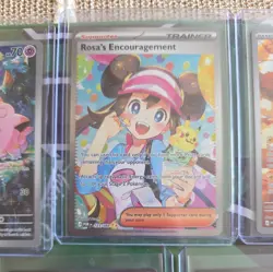 Pokemon Perfect Order Lot Rosa’s Encouragement SIR, Clefairy/Dedenne IR. NM! - Image 3