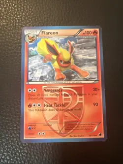 # Pokemon TCG Flareon Plasma Freeze Uncommon 12/116 Vintage Near Mint NM - Image 1
