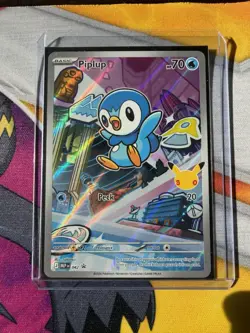 Pokemon PIPLUP MEP 042 Ascended Heroes - 1st Partner FULL ART PROMO - MINT - Image 1