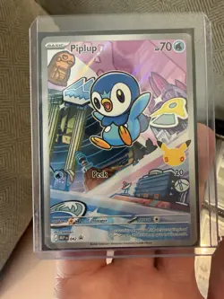 Pokemon PIPLUP MEP 042 Ascended Heroes - 1st Partner FULL ART PROMO - MINT - Image 2