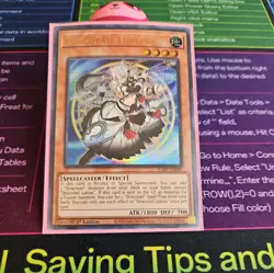 Yugioh Dracotail Lukias Ultra Rare JUSH-EN001 Near Mint - Image 1