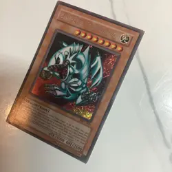 Konami Blue-Eyes Toon Dragon MRL-000 Magic Ruler Unlimited Foil Secret Rare - Image 2