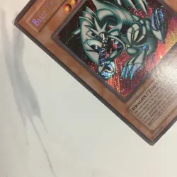 Konami Blue-Eyes Toon Dragon MRL-000 Magic Ruler Unlimited Foil Secret Rare - Image 4