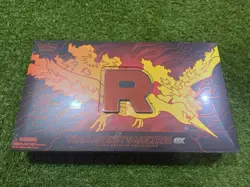 Pokemon TCG Team Rocket's Moltres ex Ultra Premium Collection Box SEALED UPC - Image 1