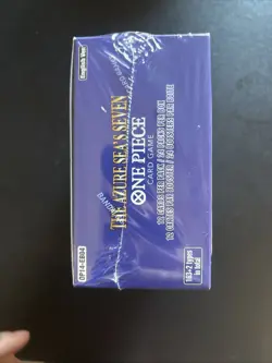 OP14 Booster Box Sealed One Piece The Azure Sea’s Seven TCG English - Image 2