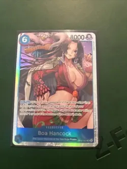 OP07-051 Boa Hancock : Super Rare Foil English One Piece TCG Card : OP07: 500 - Image 1