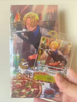 IN STOCK One Piece TCG Chinese Sanji EB02-054 2026 New Year Red Packet Promo - Image 1
