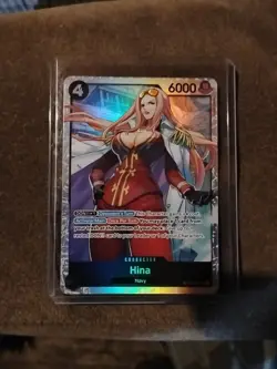 One Piece Hina ST19-004 Black Smoker Deck TCG ENG Foil - Image 1