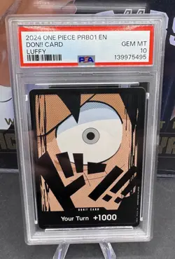 2024 One Piece PRB01 Don! Card Luffy PSA 10 - Image 1