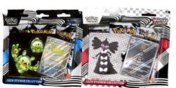 Pokemon Black Bolt & White Flare Tech Sticker 2 pack sealed booster pack blister - Image 1