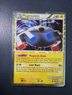 Pokemon TCG Magnezone (Prime) 96/102 HGSS Triumphant Holo NM - Image 1