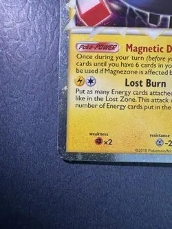 Pokemon TCG Magnezone (Prime) 96/102 HGSS Triumphant Holo NM - Image 3