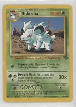 Nidorina Pokemon Jungle #40 1999 READ - Image 1