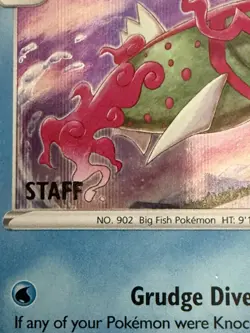 Pokemon Card | Hisuian Basculegion STAFF SWSH205 Promo Holo Foil Rare EX 2022 - Image 2