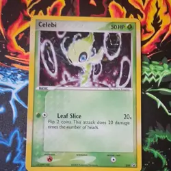 Pokemon Celebi Promo 029 Holo 50HP English 2005 TCG Card - Image 1
