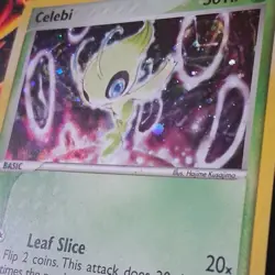 Pokemon Celebi Promo 029 Holo 50HP English 2005 TCG Card - Image 2