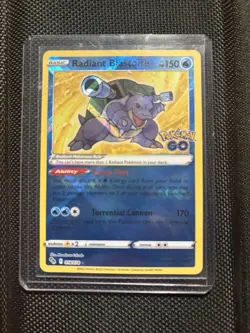 Radiant Charizard Radiant Blastoise Radiant Venusaur Set Pokemon Go TCG NM 011 - Image 3