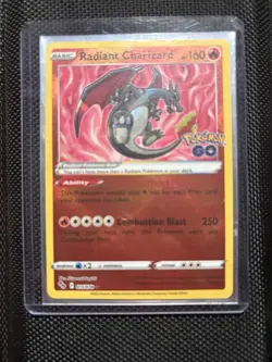 Radiant Charizard Radiant Blastoise Radiant Venusaur Set Pokemon Go TCG NM 011 - Image 4