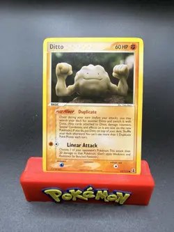 Ditto (Geodude) 62/113 - EX Delta Species Pokemon Card - MP / HP - Image 1