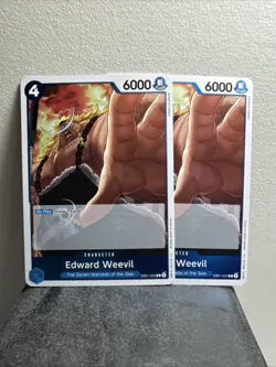 Edward Weevil EB01-023 R Memorial Collection One Piece Card Game English X2 - Image 1