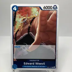One Piece Card Game Edward Weevil EB01-023 R English NM - Image 1