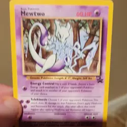 Pokemon Mewtwo 12/53 Wotc Promo Regular Basic Psychic 60 HP Card - Image 1