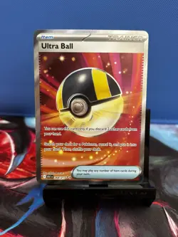 Ultra Ball Holo Ultra Rare Full Art 264/217 ME: Ascended Heroes NM Pokemon Card - Image 1