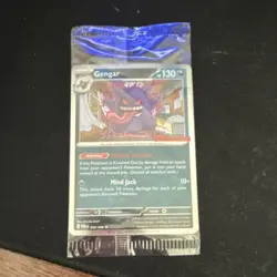 Pokemon Gengar GameStop Promo Sealed Card English 050/088 1 per order - Image 1