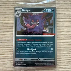 Pokemon Gengar GameStop Promo TCG Card 050/088 English 2026 - New / Sealed - Image 3